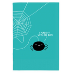 Spider Enamel Pin Greeting Card