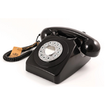 Retro Telephone - Push Dialling - New - GPO - Black