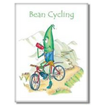 Bean Cycling - Fridge Magnet