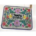 Natural Life Reversible Dish Drying Mat | Thankful & Grateful | Colourful 