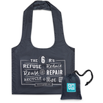Shopping Tote Bag - Onya - Charcoal - Made From Recycled Plastic Bottles 