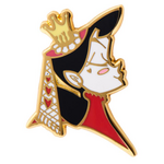 Queen of Hearts Enamel Pin | Erstwilder | Alice's Wonderland