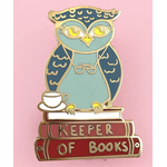 Keeper Of Books Lapel Pin | Jubly-Umph Originals
