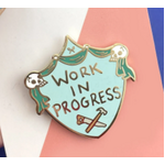 Work In Progress Lapel Pin - Jubly-Umph Originals