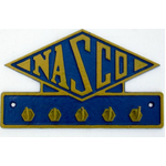 Nasco Keyhook Sign | Cast Iron | Licensed Product
