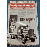 Tin Sign - The Kenworth Frame - 20 x 30 cm