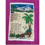 VINTAGE Souvenir Tea Towel New Zealand - Haere Ra