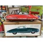 Car Tin Toy - Pull Back - Red - Collectable Retro