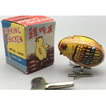 Wind Up Tin Toy | Pecking Chicken
