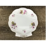 VINTAGE Shelley Bramble Scalloped Clamshell Plate 