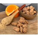 Zesty Ginger Kettle Roasted Almonds - Wicked Nuts - 100g - Made In Australia