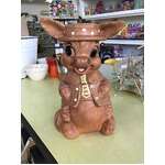 VINTAGE Twin Winton USA Happy Donkey Cookie Jar - AF 