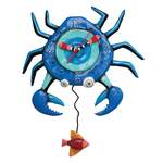 Blue Crab - Pendulum Clock - Michelle Allen Designs