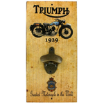Triumph 1929 Motorcycle Wall Bottle Opener