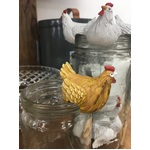 Chicken Hen Pot Sitter - Yellow