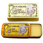 Natural Lip Balm in Tin 10g - Lucamar - Lanolin - Salted Caramel
