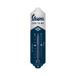 Wall Thermometer - Blue Vespa - Metal