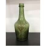 VINTAGE Green Benedictine Bottle w Embossed Horseshoe 