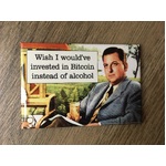 Bitcoin - Funny Fridge Magnet