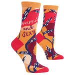 Anxious and Sexy | Funny Women's Crew Socks