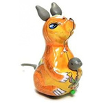 Kangaroo Wind Up Tin Toy 