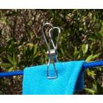 Stainless Steel Clothes Pegs - 50 Wire Pegs