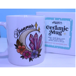 Dreamer Crystals Mug - Tattoo Design