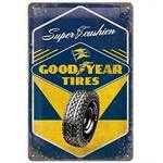 Goodyear Tyres  - Tin Sign - Nostalgic Art - 30 x 20 cm