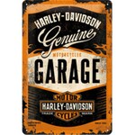 Harley Davidson Garage  - Tin Sign - Nostalgic Art - 30 x 20 cm