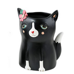 Black Cat Planter