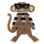 Moe the Monkey Lover Brooch | Erstwilder | Fan Favourites May 2022