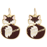 You're In"FOX"icating Enamel Drop Earrings | Erstwilder | Fan Favourites May 2022