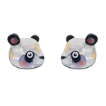 The Patient Panda Earrings - Erstwilder - Pete Cromer Wildlife 1
