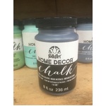 Folkart Home Decor Chalk Paint - Rich Black - 236 ml