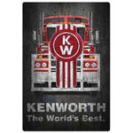 Kenworth Tin Sign - 20 x 30 cm