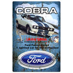 Ford Cobra Tin Sin - 20 x 30 cm