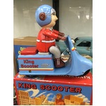 King Scooter Wind Up Tin Toy | Collectable Retro