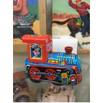 Tiny Train Wind Up Tin Toy 