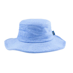 Terry Towelling Bucket Hat - M - Sky Blue