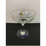 VINTAGE Babycham Champagne Glass w Fawn 