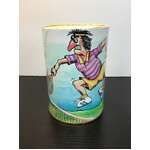 VINTAGE Tennis Player Tin & Foam Stubby Holder | Willow Australia