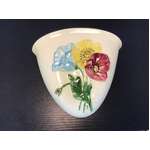 VINTAGE Diana Australia Pottery Wall Pocket Vase | Flower Motif No 2