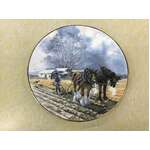 Royal Grafton Bone China Display Plate | Working Horses No 1 | 19.3 cm Diameter