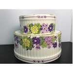 VINTAGE Figgjo Victoria Turi Design Round Souffle Dishes x 2
