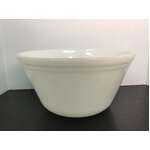 VINTAGE Milk Glass Mixing Bowl | Federal USA | 23 cm Diameter