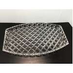 VINTAGE Crystal Dressing Table Tray | 27 x 17 cm | Diamond Cut 