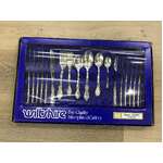 VINTAGE Wiltshire Prince Albert Cutlery Set 43 Piece | Silver Plate