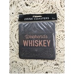 Weekends Are For Whiskey Drink Coasters - Set of 5