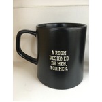 Man Cave.  A Room By Men, For Men. - Coffee Mug