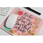 Sweary Mouse Pad - F this S O'Clock